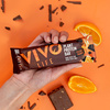 Wegański baton wysokobiałkowy Vivo Life - kakao i pomarańcza (65g)