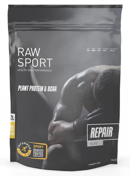Białko wegańskie RAW SPORT ELITE Repair + BCAA - Owocowe (1kg)