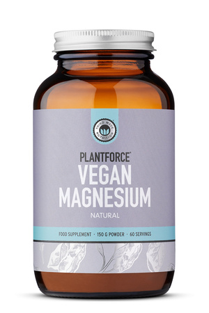 PlantforceⓇ MAGNEZ - jonowy cytrynian magnezu (150 g) smak: neutralny