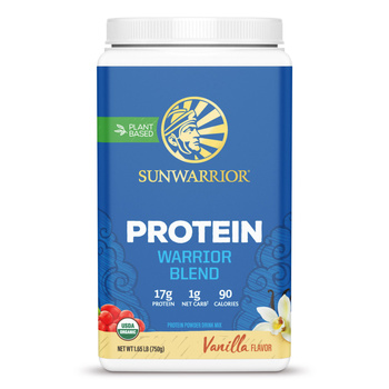 Sunwarrior WARRIOR BLEND Waniliowy - Mieszanka Wojownika (750 g)