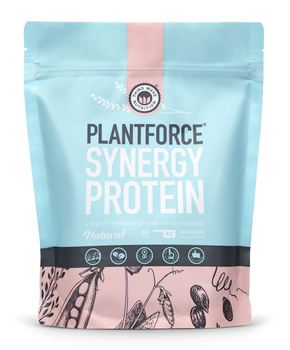 Białko wegańskie Plantforce SYNERGY - bezsmakowe (800 g)