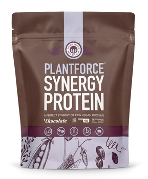 Białko wegańskie Plantforce SYNERGY - czekoladowe (800 g)
